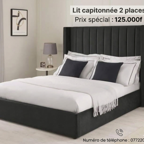 Lit capitonné 2