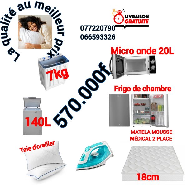 Pack électroménagers