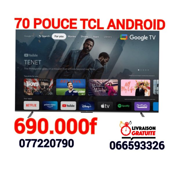 70 pouce TCL Android