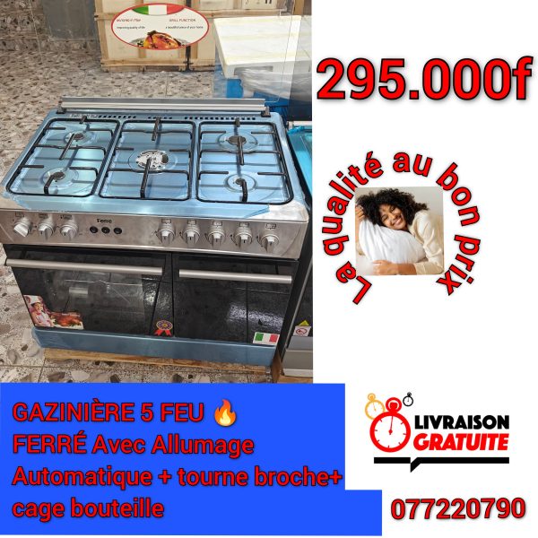 Gazinière 5 feux Ferré
