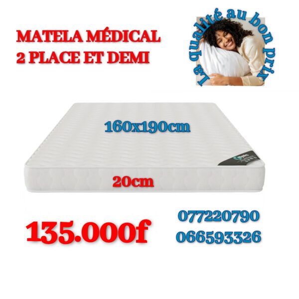 Matelas médical 2,5 place