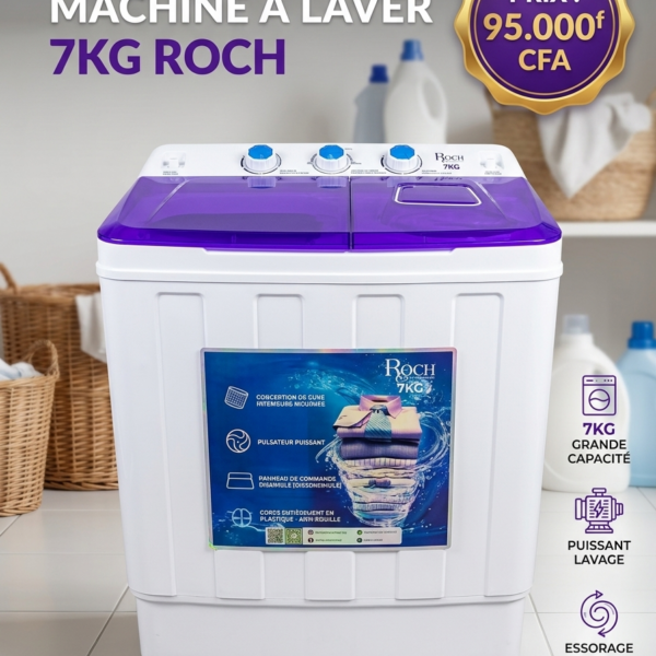 Machine à laver 7kg roch