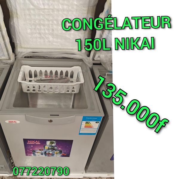 Congélateur 150L Nikai