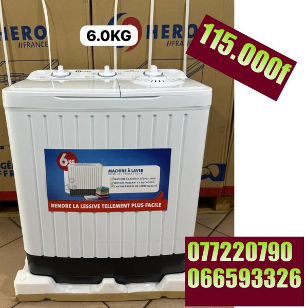 Machine à laver manuel 6.5kg Hero