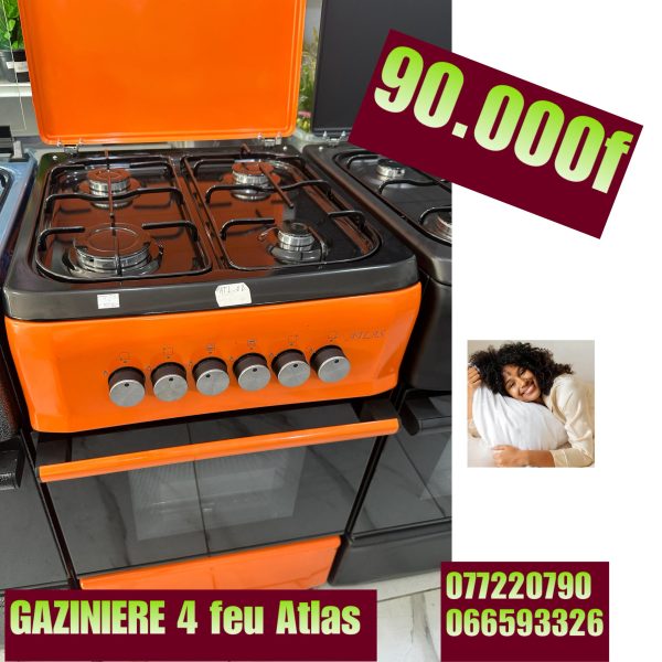 Gazinière 4 feux Atlas