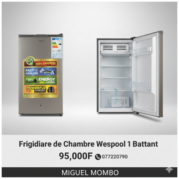 Frigo de chambre 1 battant